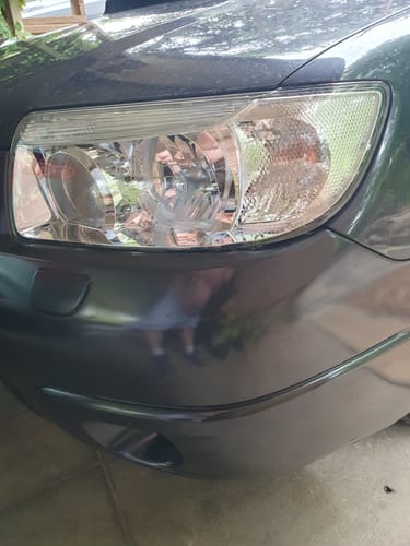 Customer photo review of 1 x Headlight Restore Wipes Kit