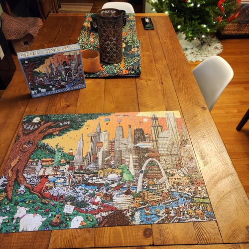 Customer photo review of Road Trip | 1,000 Piece Puzzle