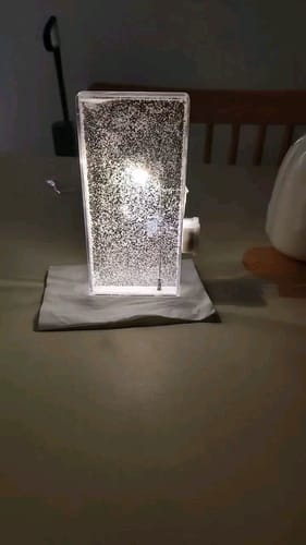 Customer photo review of GlowFall™- SnowFall Lamp