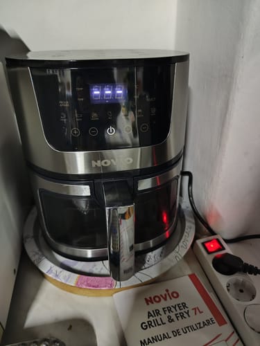 Customer photo review of Air Fryer Novio Grill & Fry