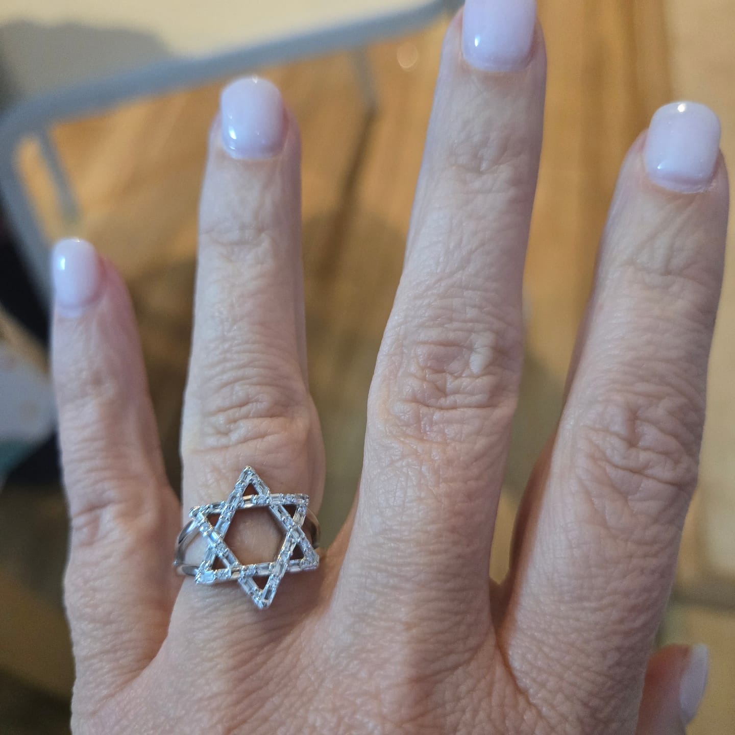 Customer photo review of David Star Ring