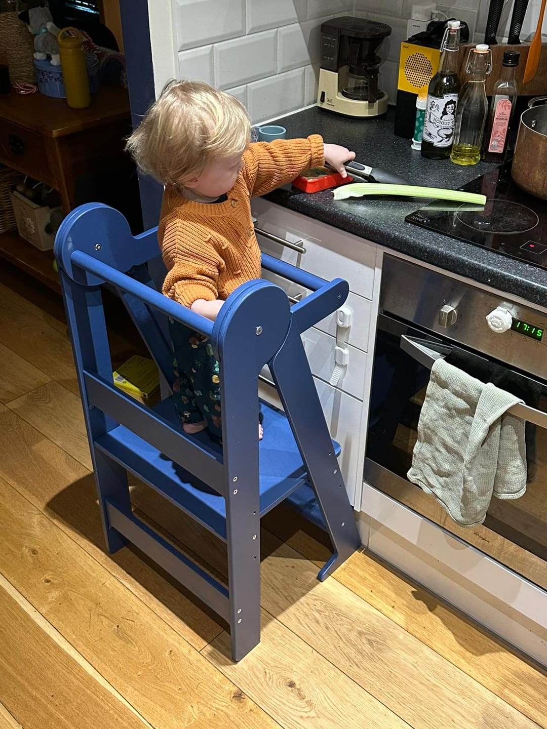 Customer photo review of Foldable Learning Tower