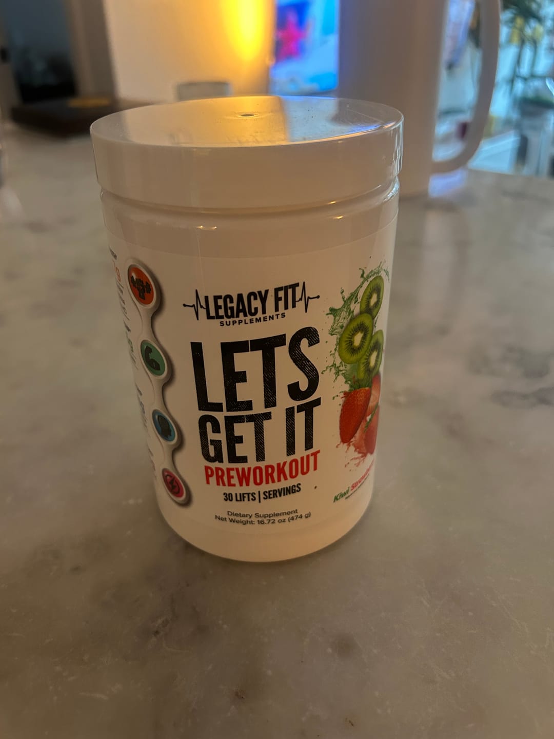 Customer photo review of LET’S GET IT PREWORKOUT