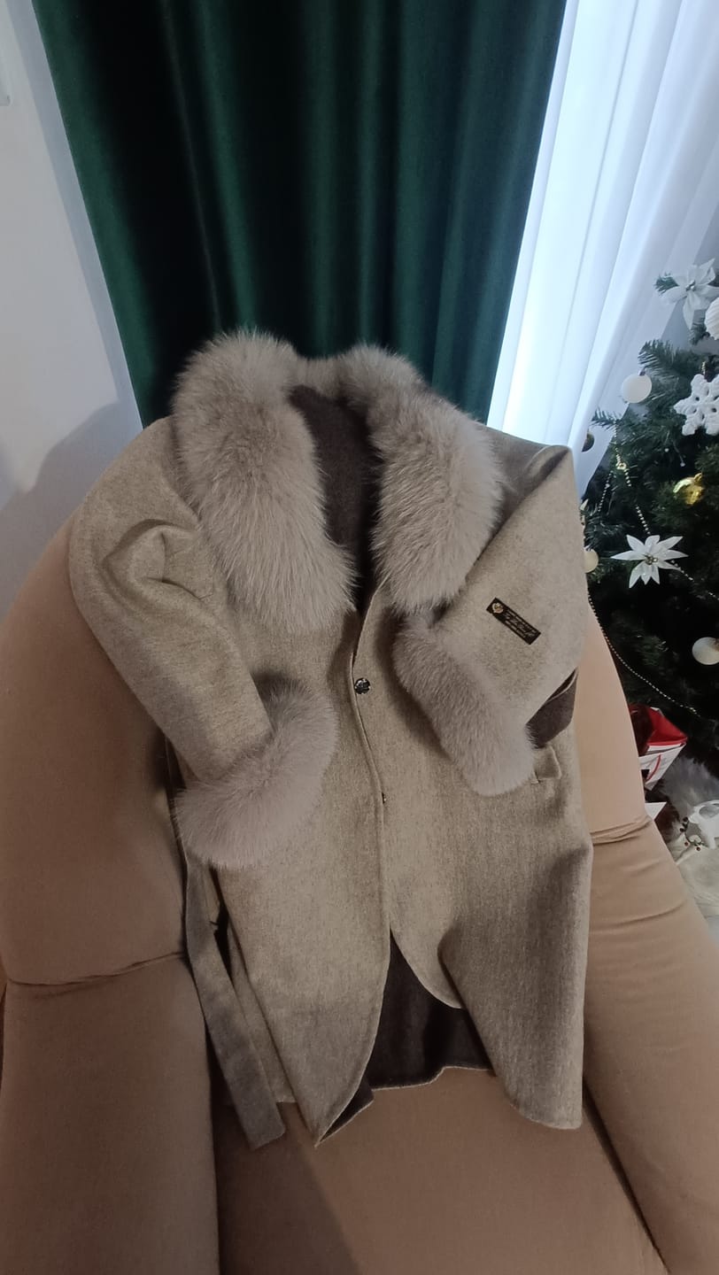 Customer photo review of Palton alpaka Ami Beige