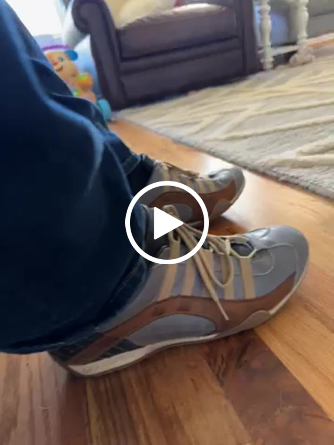 Customer video review of Men's GrandPrix Sneaker in Beach Club (Faded Navy and Brown)