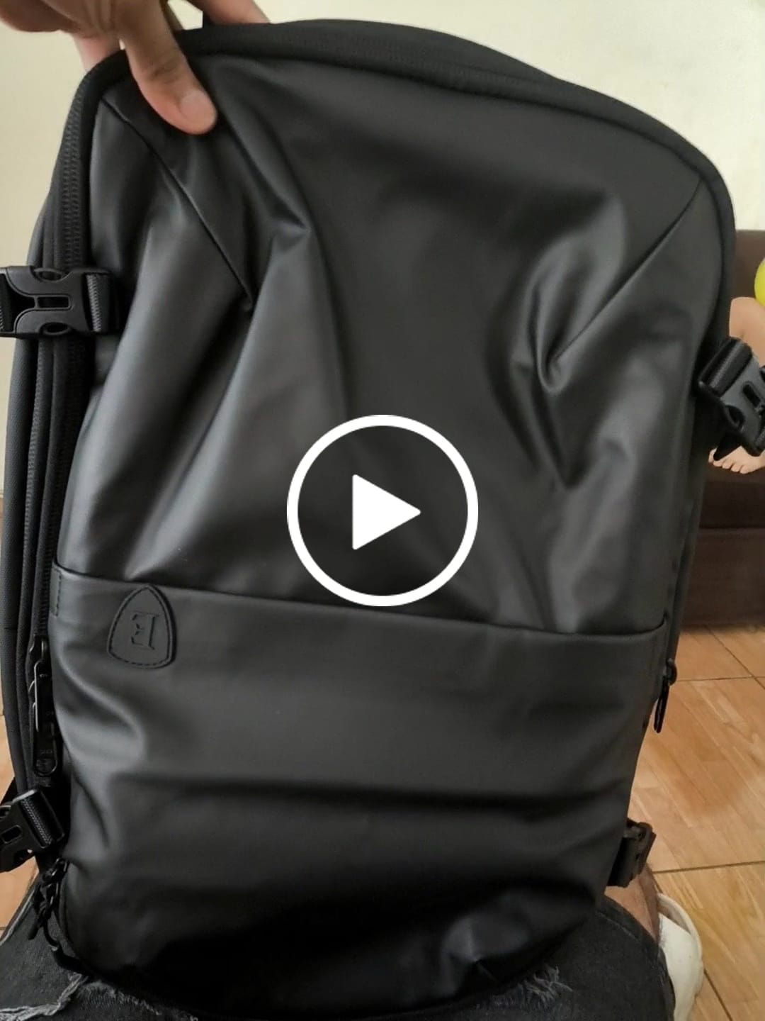 Customer video review of Air Backpack