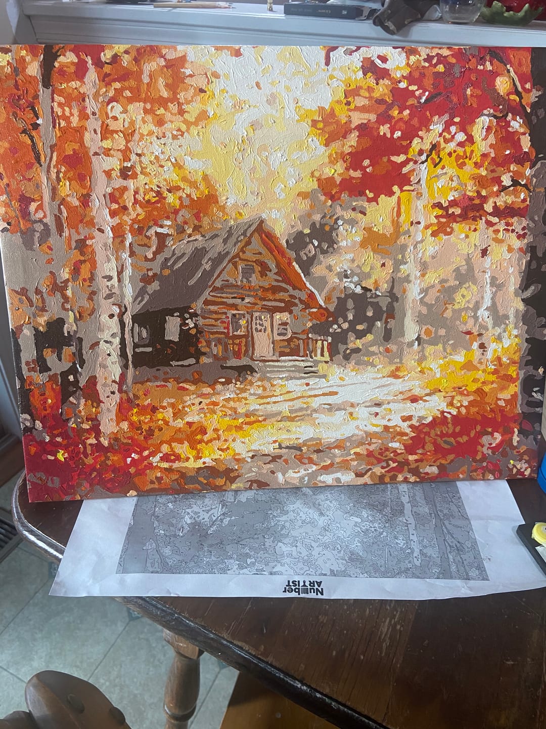 Customer photo review of Autumn Forest Cottage