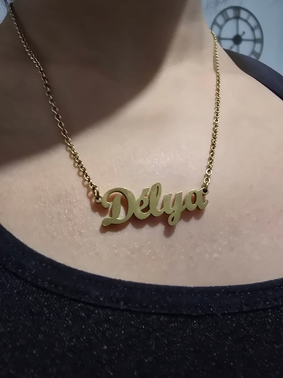 Customer photo review of Collier Personnalisable - MyLittleNecklace