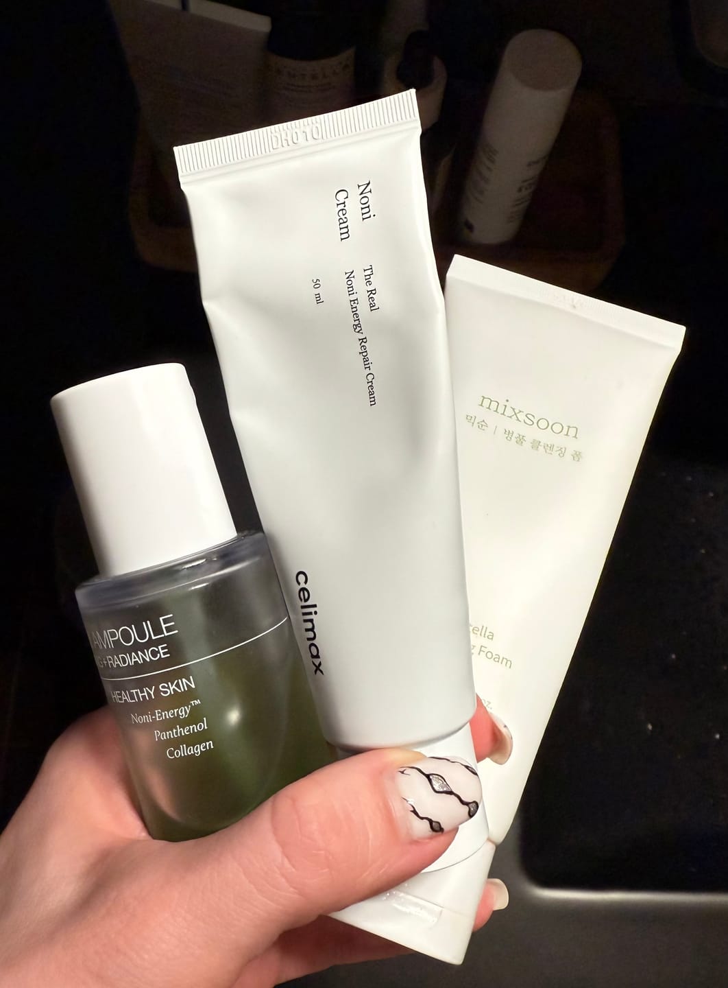 Customer photo review of Atjaunojošs krēms ar noni ogu ekstraktu Celimax The Real Noni Energy Repair Cream