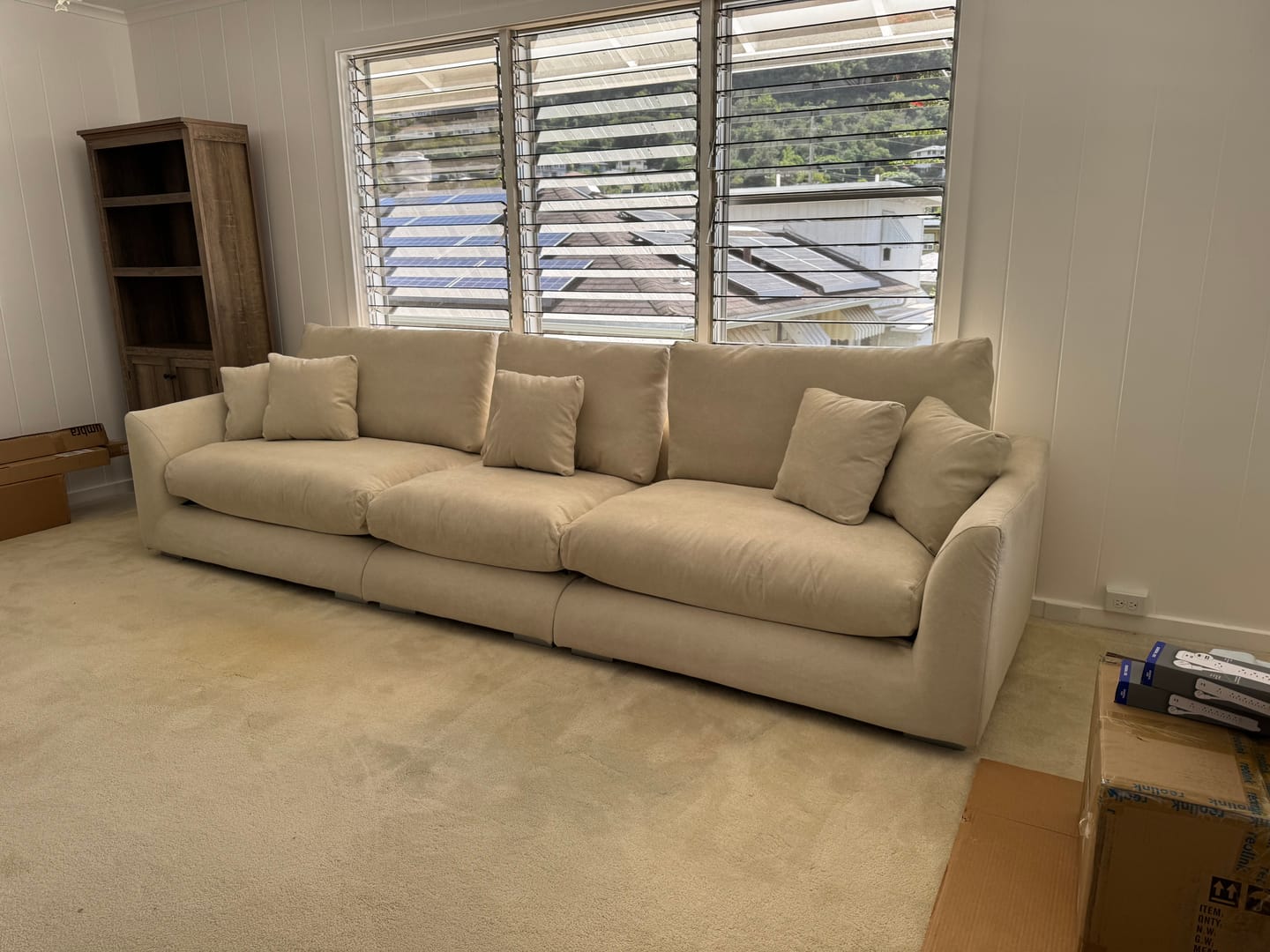 Customer photo review of Feathers Sofa