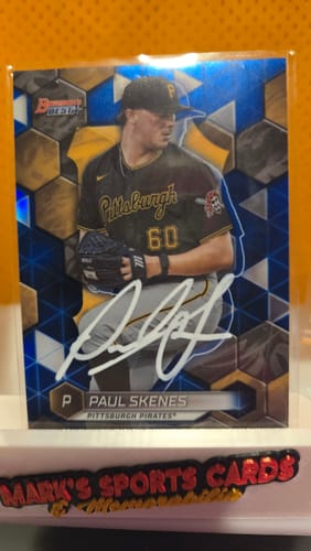 Customer photo review of Paul Skenes Autograph Signing