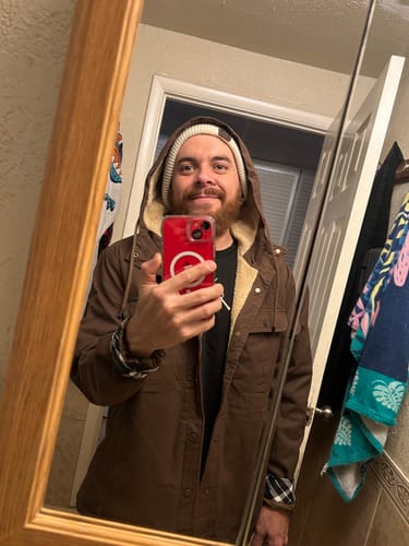 Customer photo review of Fleece Jacket (6 Designs)