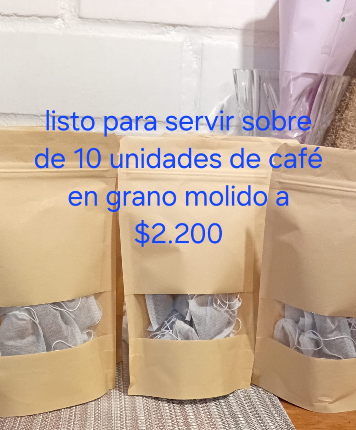 Customer photo review of Occaffe Grano Crema E Aroma 100% Arabica 1kg