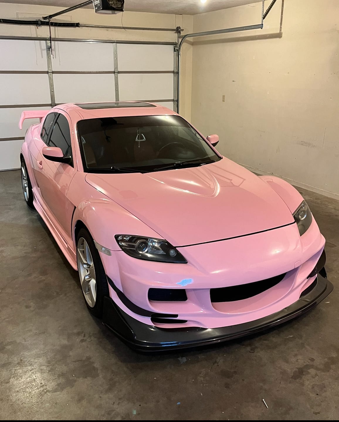 Customer photo review of High Glossy Baby Pink Vinyl Wrap