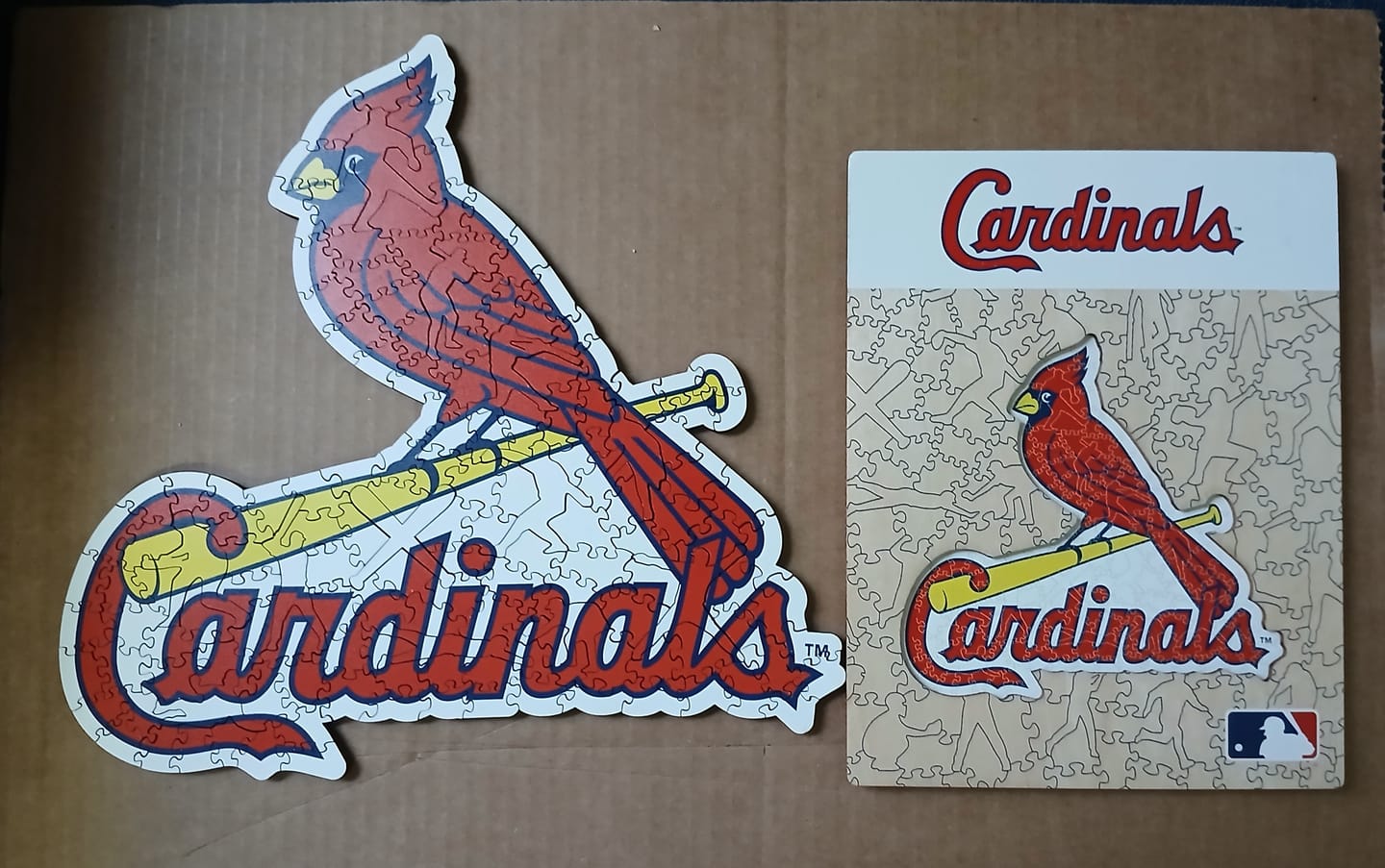 Customer photo review of St. Louis Cardinals™ - Wooden Puzzle