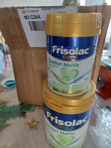 Customer photo review of Frisolac Gold Comfort Multio (0-12 Meses) Pack C/ 1.2 Kg