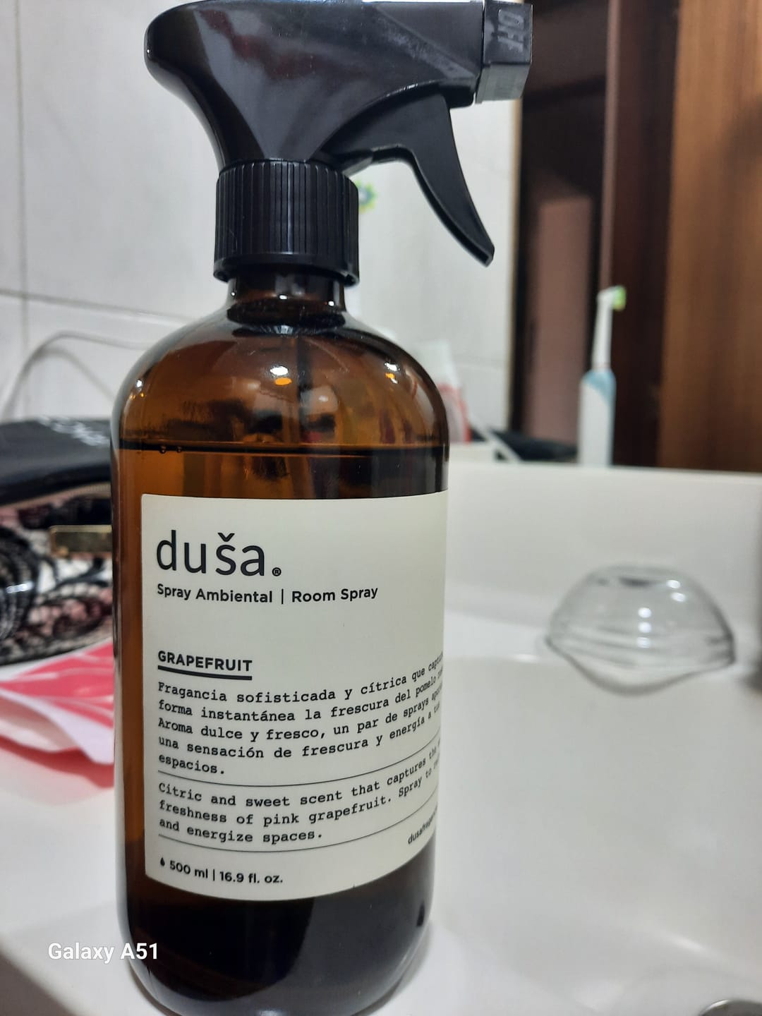 Customer photo review of Fig - Recarga Aromatizante en Spray |  Para Telas y Ropa de Cama  -  500 ml