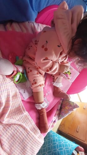 Customer photo review of Long Sleeve Flare Hooded Jumpsuit