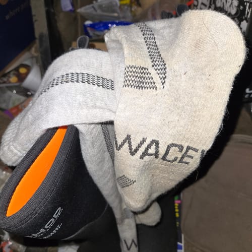 Customer photo review of Men's Alpaca Socks