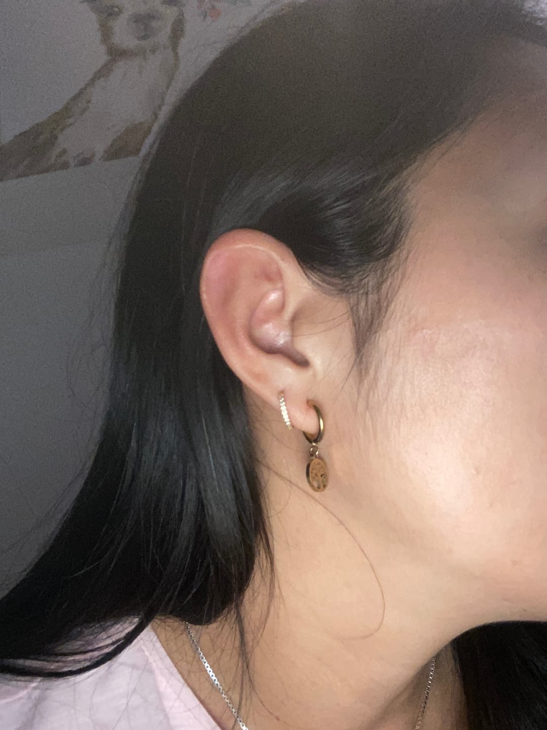 Customer photo review of Pendientes Glasé