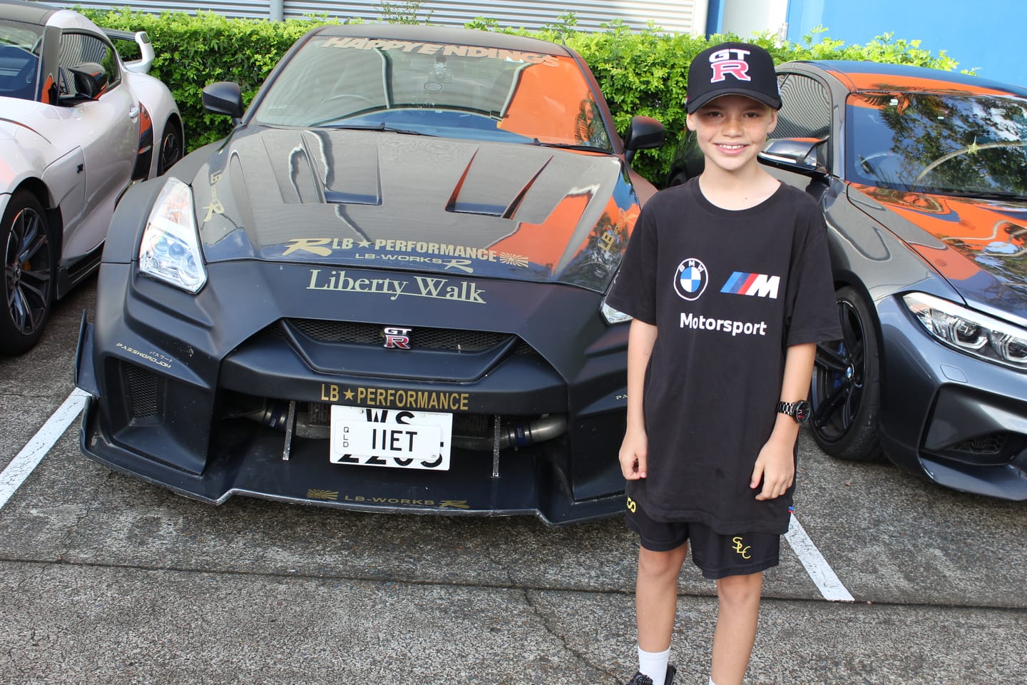 Customer photo review of Nissan GTR A-Frame Cap