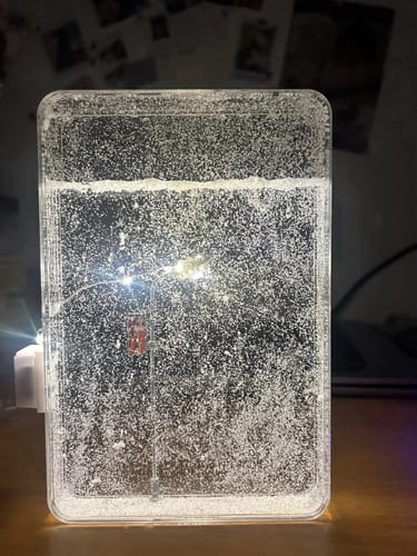 Customer photo review of GlowFall™- SnowFall Lamp