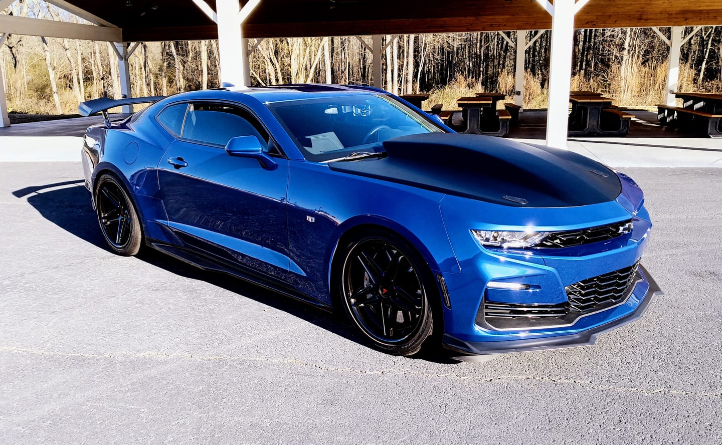 Customer photo review of Satin Black Vinyl Wrap