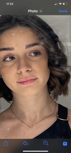 Customer photo review of Toi Et Moi Pendant Necklace