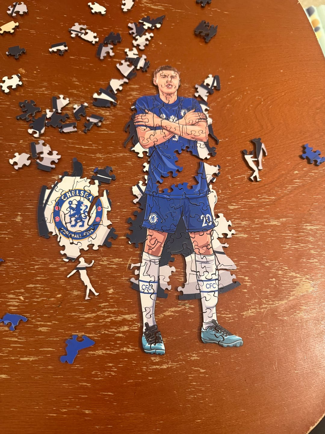 Customer photo review of Cole Palmer - Wooden Puzzle