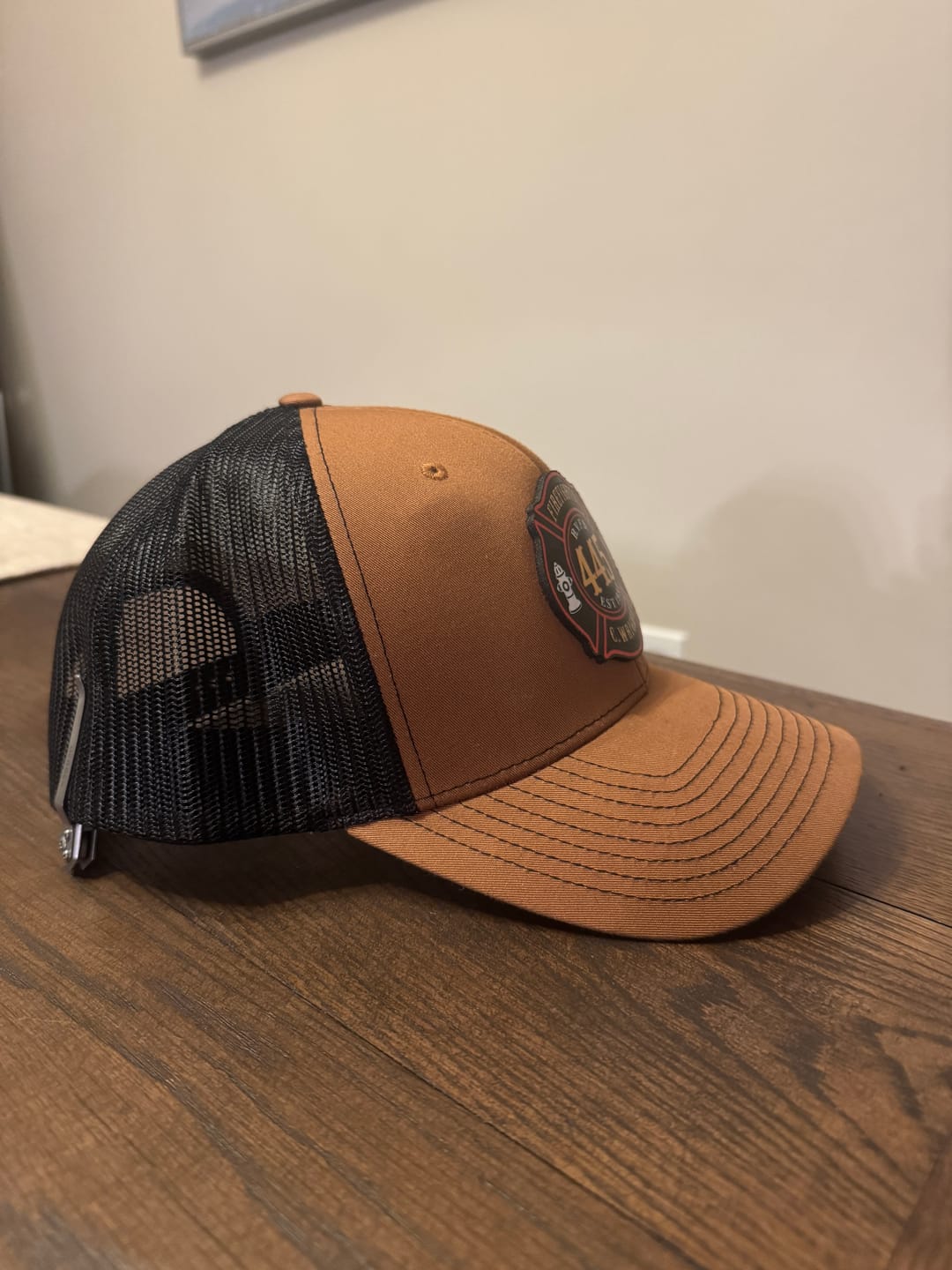 Customer photo review of Full Color Matese Leather Patch