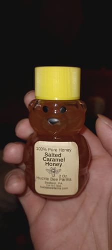 Customer photo review of Salted Caramel Honey