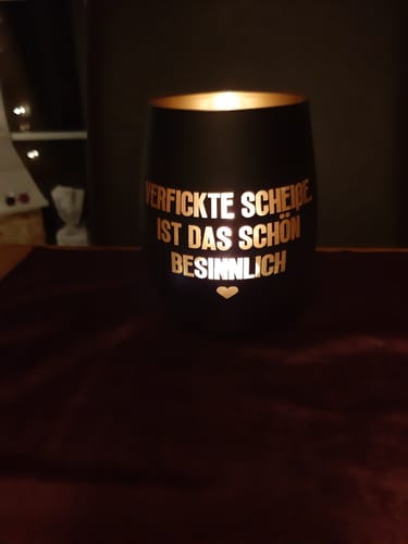 Customer photo review of BESINNLICH - Windlicht