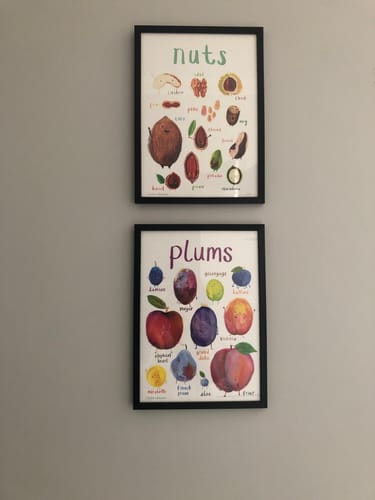 Customer photo review of Nuts Art Print - A4