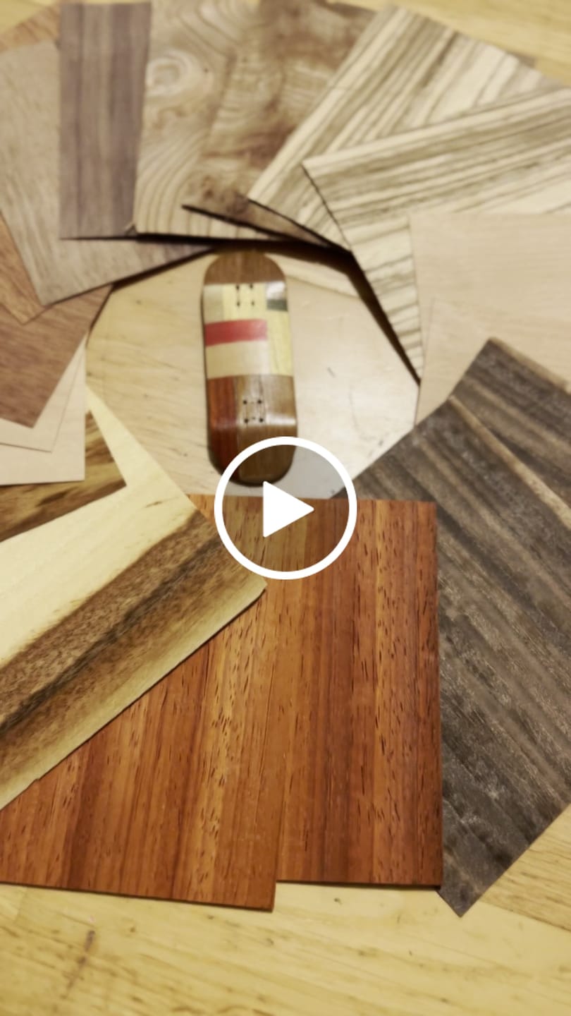 Customer video review of Special Fingerboard Veneer - 6 Boards