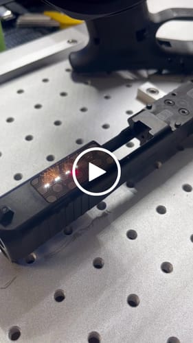 Customer video review of Monport GQ 30W (5.9" x 5.9") Fiber Laser Engraver & Marking Machine with FDA Approval