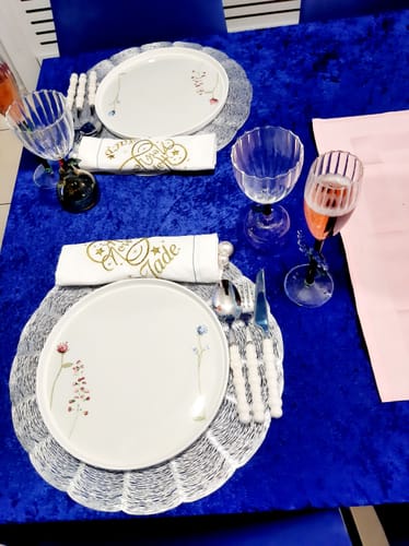 Customer photo review of Aynsley Camille Pale Jade 12 Piece Set