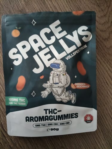 Customer photo review of THC Spacejellies Vollspektrum | 100mg THC | 20 Stk.