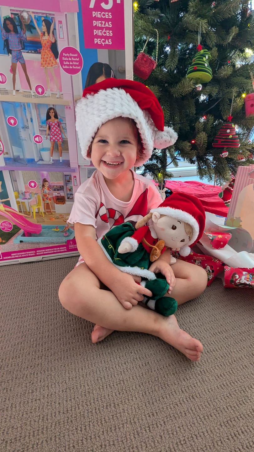 Customer photo review of Personalized Natalie the Elf - Christmas Special