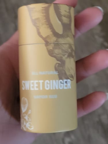 Customer photo review of Sweet Ginger Vapor Rub