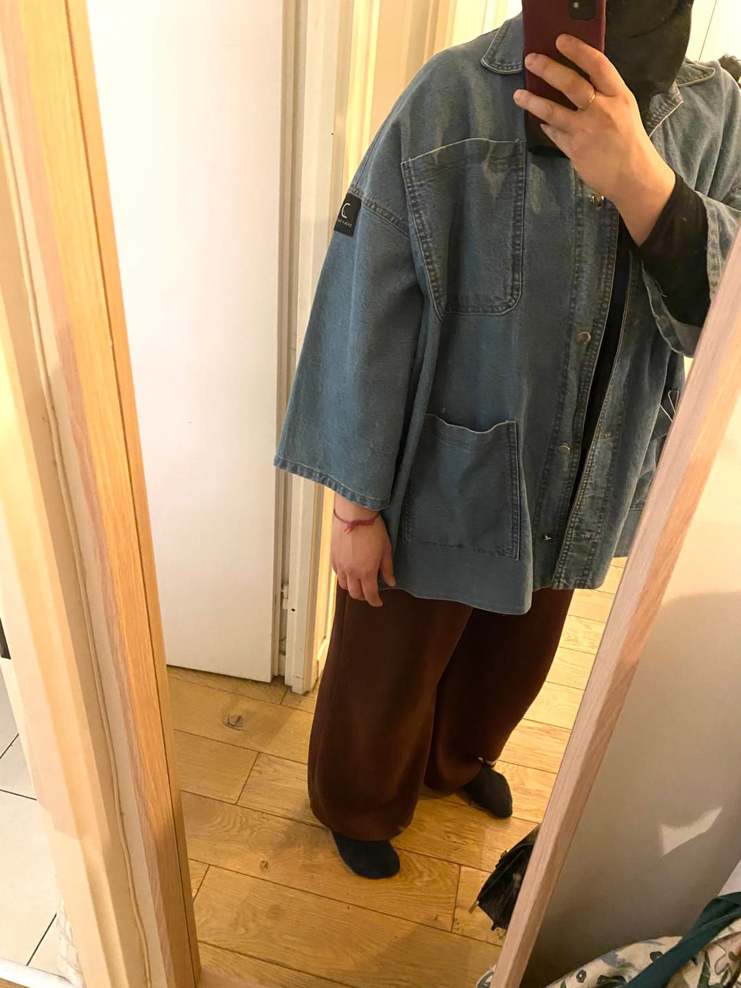 Customer photo review of Veste en jean Oversize « RÉTRO JACKET » Édition 2 - DAILY DRESS