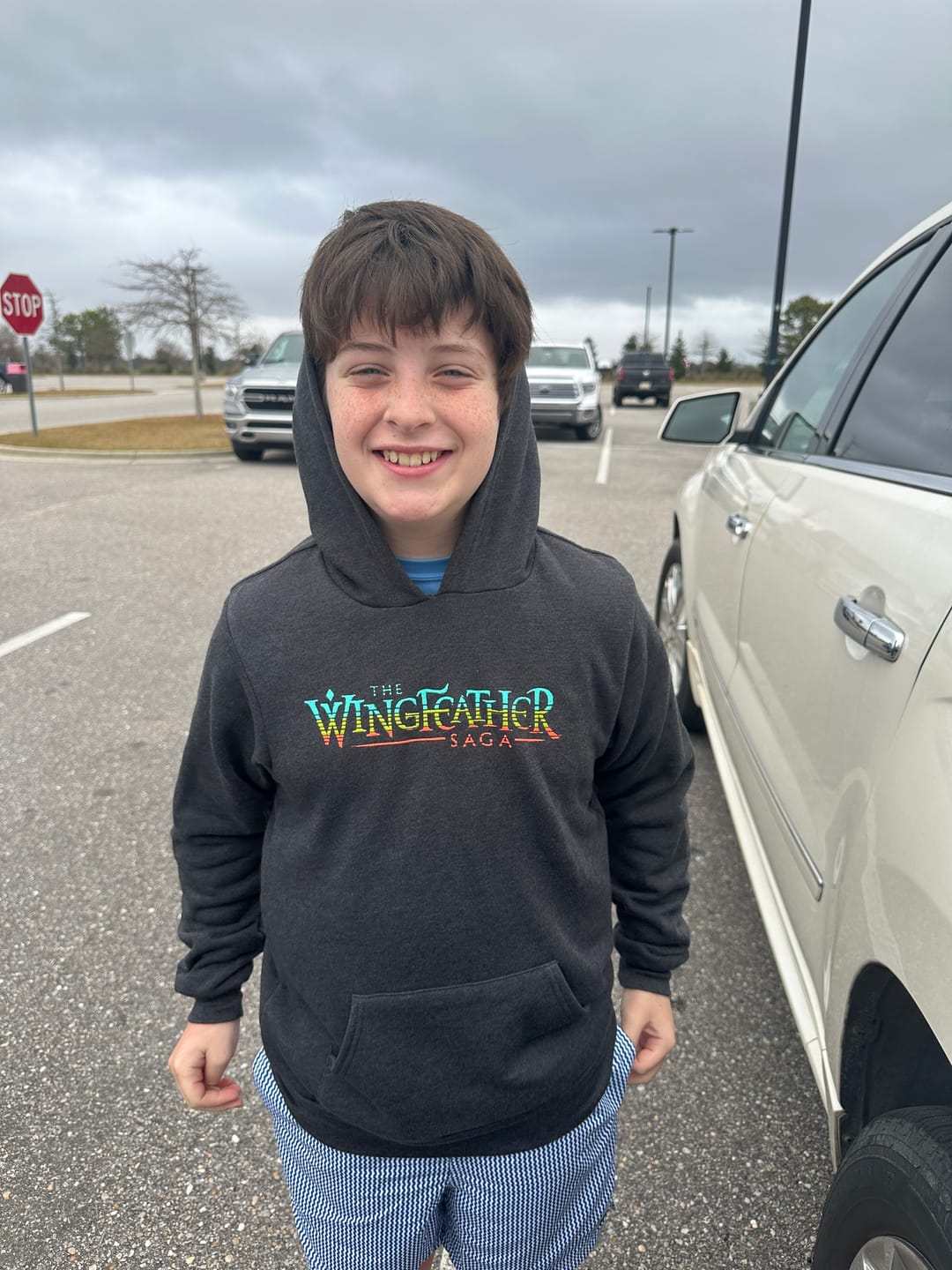Customer photo review of Wingfeather Retro Hoodie