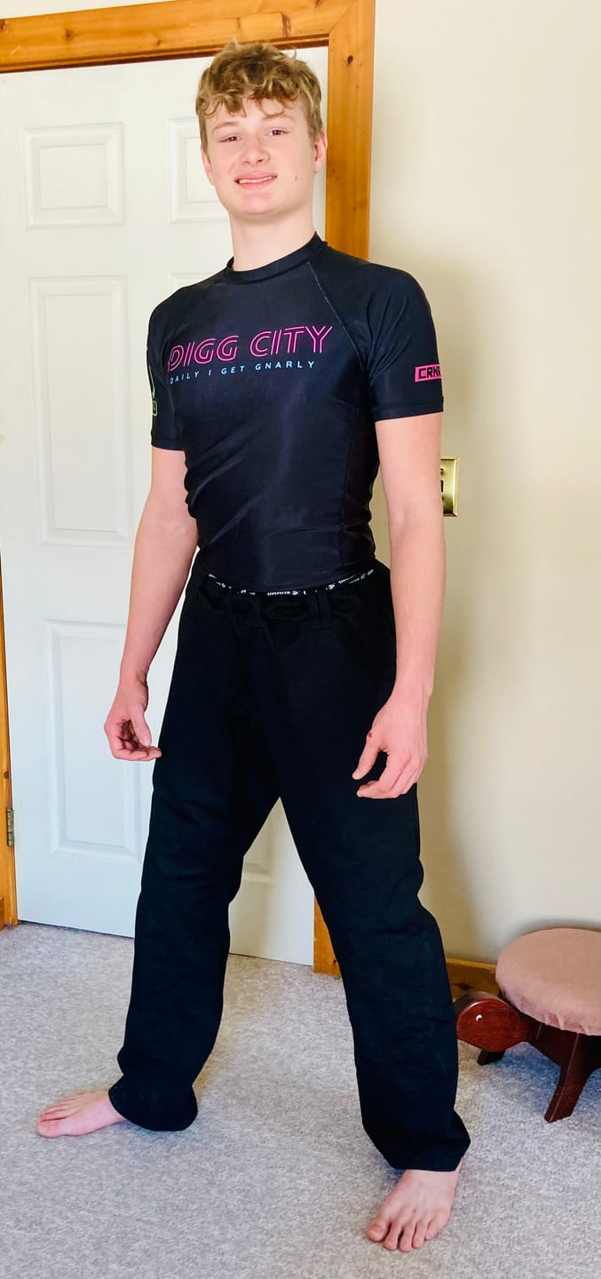 Customer photo review of Summo Basic Black Brazilian Jiu Jitsu Gi Pants