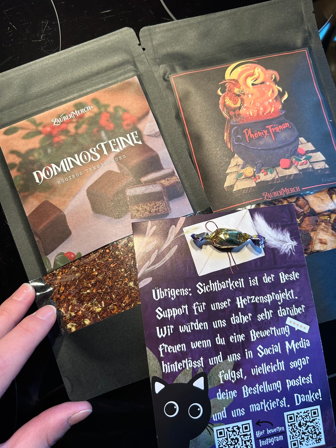 Customer photo review of Phönix Tränen - Zaubertrank Teemischung