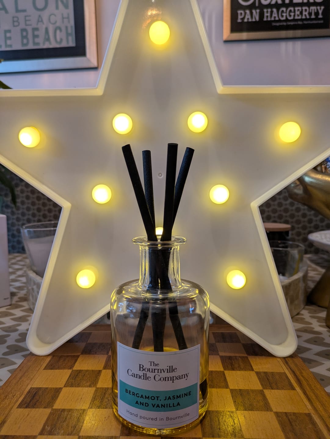 Customer photo review of Bergamot, Jasmine and Vanilla Reed Diffuser