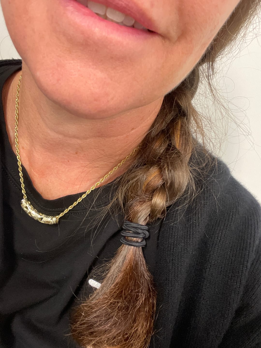 Customer photo review of Thin Rope Chain