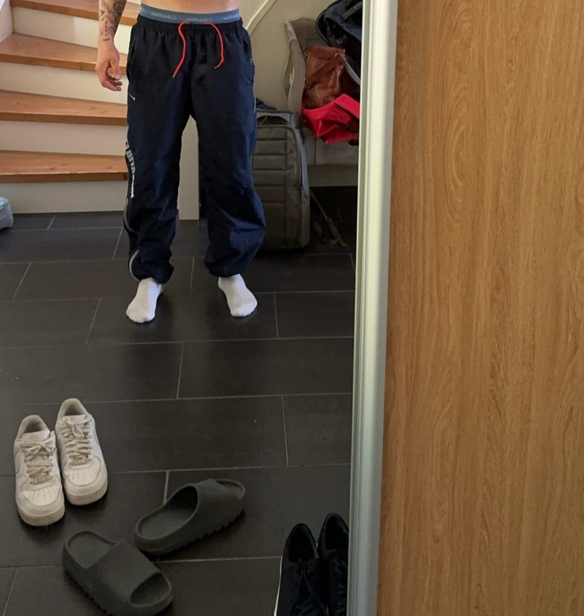 Customer photo review of Nike Vintage Track Pants RARE 2000s (M)