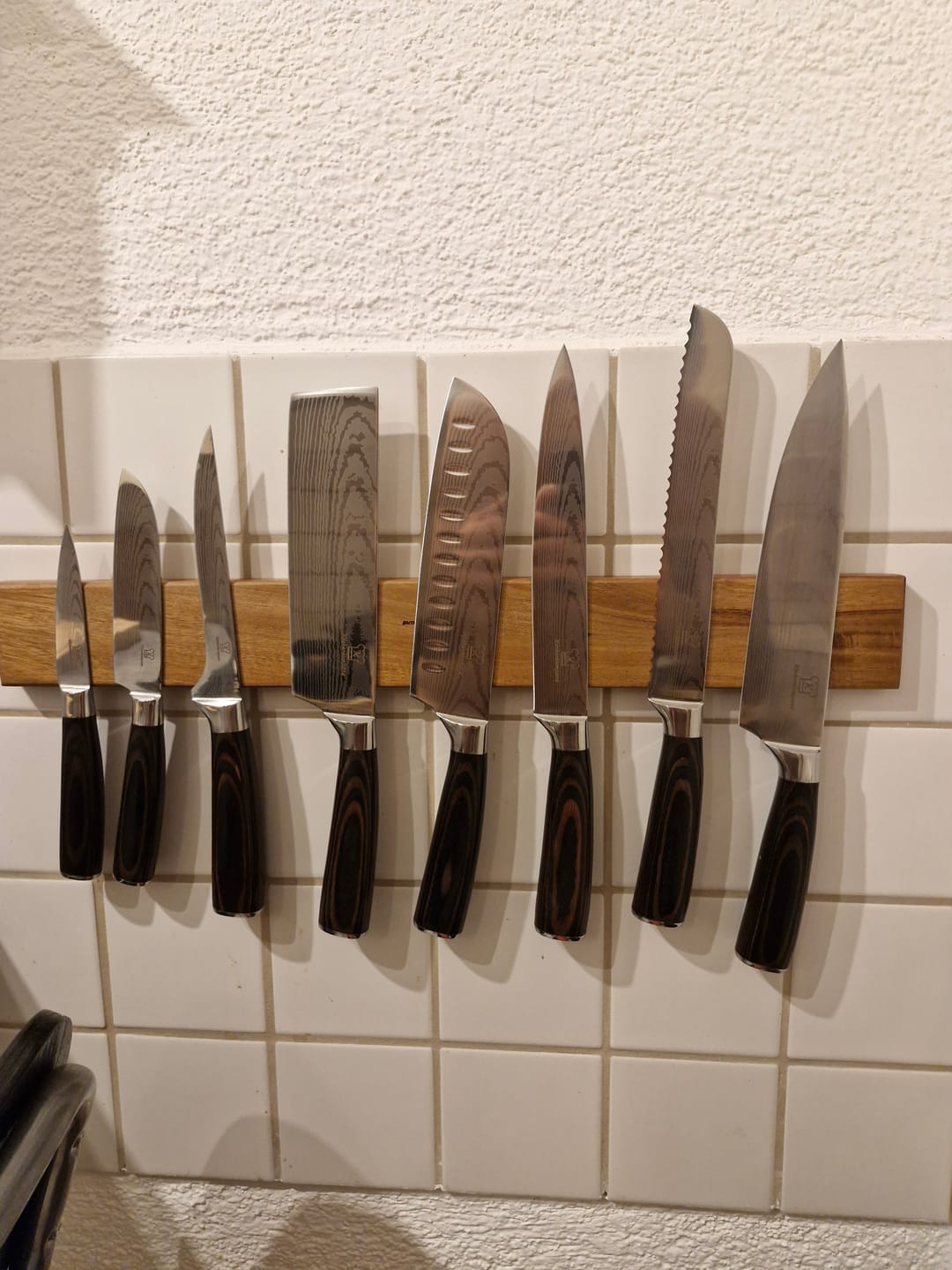 Customer photo review of Magnetische Holzleiste Kōyōju