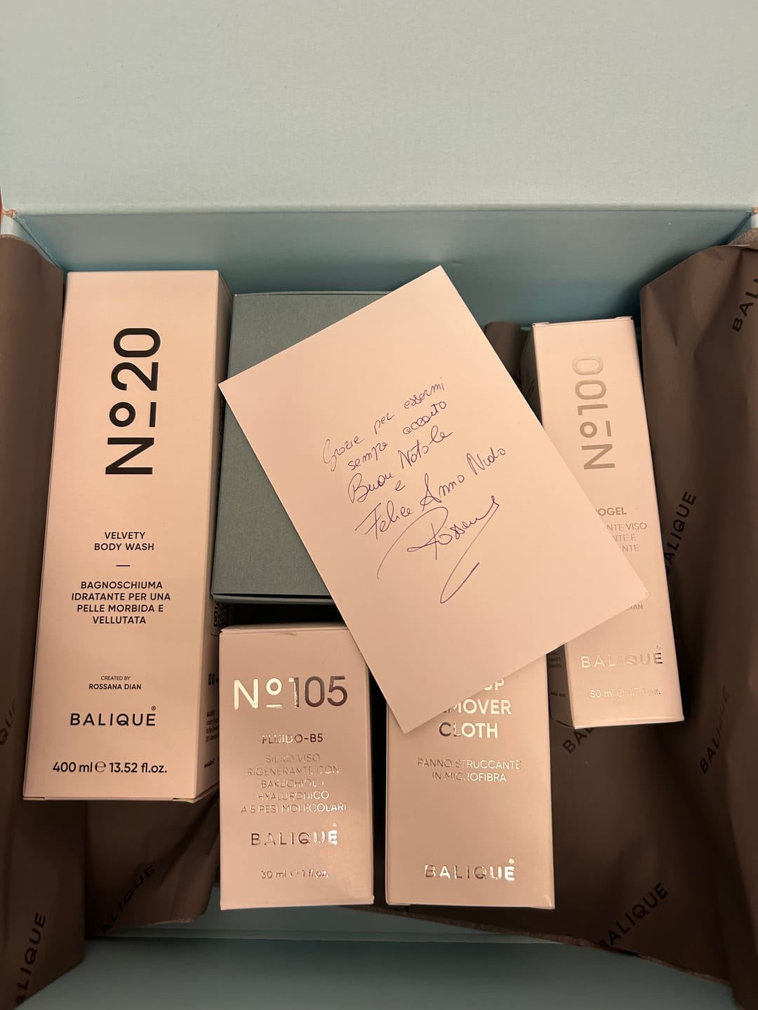 Customer photo review of N°100 LIPOGEL - Detergente viso