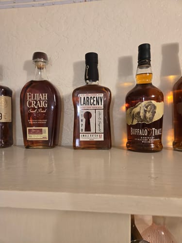 Customer photo review of Buffalo Trace, Elijah Craig & Larceny Bourbon Set (Limited Time Offer)