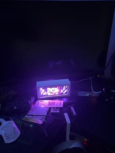 Customer photo review of LitLamp™ Anime Lightboxes
